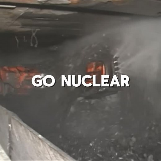 NukeForce Solutions, Inc | Go Nuclear ☢️ Nuclear plant has essential zero air pollution, and so much more efficient compared to coal mining. #NuclearEnergy... | Instagram