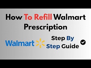 How To Refill Walmart Prescription