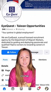 147K views · 1.3K reactions | ONLINE APPLICATION kung walang budget/pamasahe papuntang AGENCY. Ito yung Top 5 Legit Agency na pwede mo applyan Online! For Factory Worker in Taiwan and may iba ibang bansa din na pwede pang applyan! 1. Js Contractor Inc 2. Jedegal Manpower 3.Jopman Corporation 4. Everbest Overseas Employment 5. Eyequest Manpower #taiwanlegitagencies #TaiwanOFW #taiwanapplication #TeamPiggy | Maricar Padilla De Guzman | Facebook