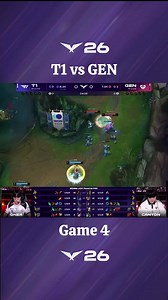 T1 vs GEN Ván 4 – Highlight ROAD TO MSI LCK 2026