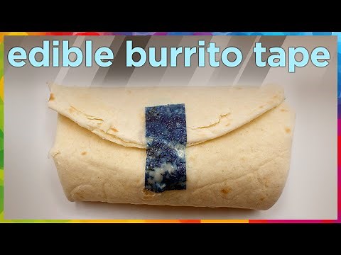 Tastee Tape: Edible Burrito Tape
