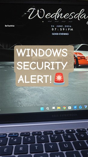 Microsoft Just Changed Windows Security! Check Your PC NOW #shorts