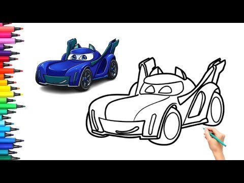 Batwheels Drawing, Painting & Coloring For Kids and Toddlers_ Kids Art