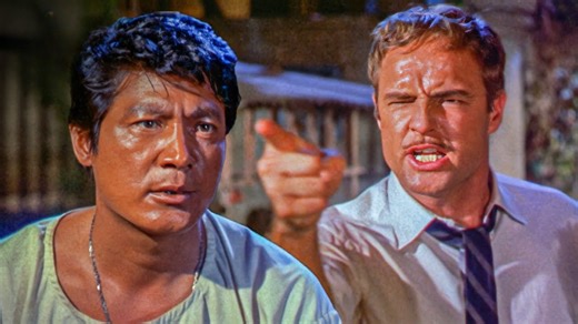 Ambassador MacWhite confronts Deong - The Ugly American (Marlon Brando)