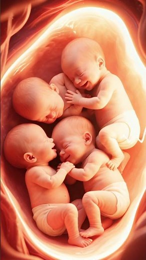 Quadruplets in the Womb – Four Miracles Growing Together”