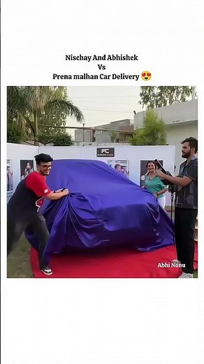 But prena di car delivery 😍💗‪@triggeredinsaan‬ #ruchikarathore #triggeredinsaan #shorts