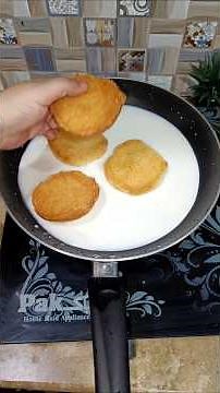 Make hotel-style sweet dessert at home in minutes by adding rask and rice to milk.#viral