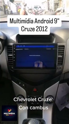 Multimidia Android 9" Cruze 2012