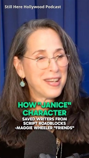 How Janice Saved "Friends" Writers! -Maggie Wheeler