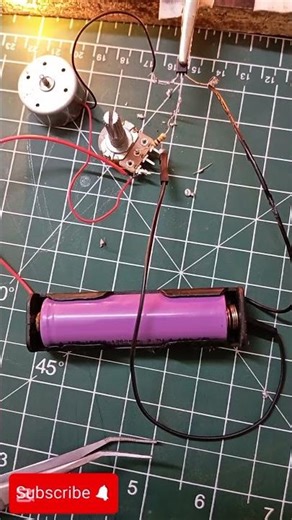 DC Motor speed controller connection #dailyshorts #electronics #circuit