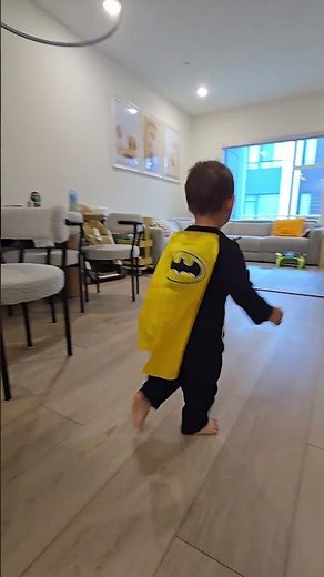 Pre-Halloween Batman Try-On—Mini Hero in Training! 🦇😂 | Day 703