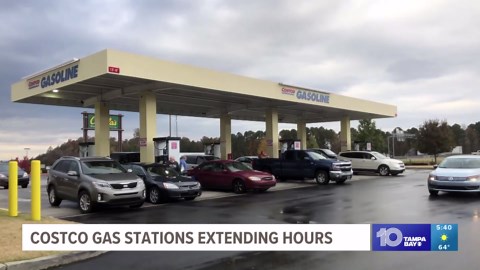 Costco expanding gas station hours
