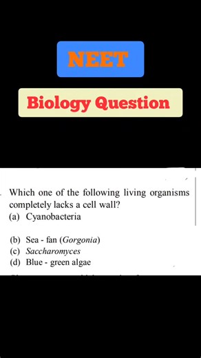 NEET BIO KATTA on Instagram: "STOP & SOLVE! Animal Kingdom Edition 🦁 ​Ready to master a new chapter? We are diving into Animal Kingdom, a high-yield unit where every NCERT line counts! 🧬 ​This MCQ tests a crucial concept (Basis of Classification/Phylum characteristics) frequently targeted in the NEET UG exam. Don't let these easy marks slip away! ​QUESTION OF THE DAY: [Insert your MCQ text here] A) Option 1 B) Option 2 C) Option 3 D) Option 4 ​Drop your answer (A, B, C, or D) in the comments b