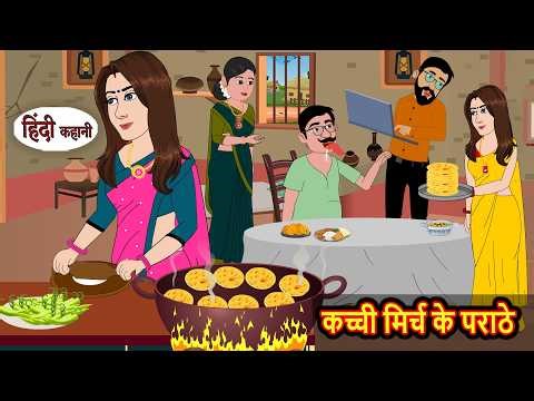 कच्ची मिर्च के पराठे | Bedtime Story | Stories in Hindi | Fairy Tales | Moral Stories | Kahani Funny