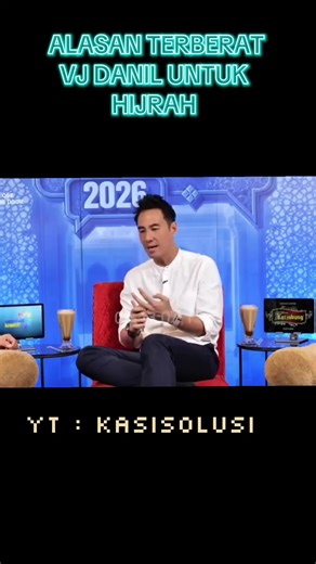 Alasan VJ Danil untuk Hijrah dalam Podcast Kasisolusi