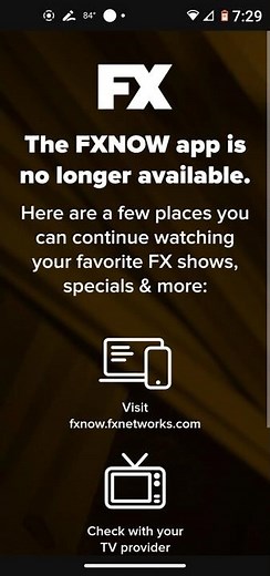 The ABC Telemundo Deportes FXNOW Freeform & Nat Geo TV. Apps Have Officially Shut Down!!!