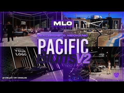 Ultimate Luxury Dealership & Mechanic (MLO) - Pacific Bluffs V2 (FiveM) - Dealership & Mechanic