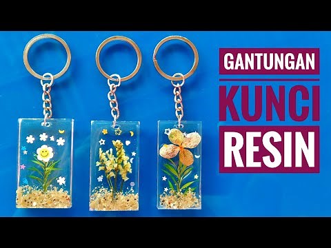 Gantungan Kunci Resin
