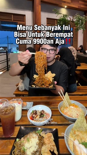 Siapa nih yang BELUM coba promo YUP x MAWMIE? 😏🔥 Cuma 9.900 loh udah bisa dapet: 🍜 2 Mie Caper 🍜 2 Ramen Tori Paitan 🍣 2 Craby Mentai Roll 🥟 Wonton Chili Oil 🥤 2 Es Teh 🍦 2 Sundae Original Ini sih bukan hemat lagi… ini MAHAL KALO GAK DIBELI 😭💸 Tag temen makan kamu sekarang! 👇 Gaskeun sebelum kehabisan, cara pemesanan ada di vidio ya 🤩 *Syarat & ketentuan berlaku