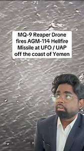 8.6K views · 74 reactions | Never-before-seen footage shows UFO struck by US military ‘hellfire missile’ and ‘bounce right off’ the craft’s exterior. Read the full story above. #UFO | Tafeurs | Facebook