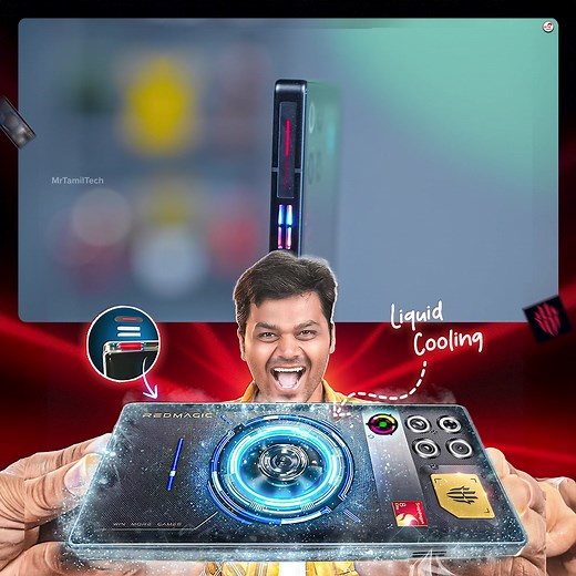 270K views · 5.8K reactions | World’s FIRST Liquid-Cooling Phone ❄️‼️REDMAGIC 11 Pro  #MrTamilTech #MrTT #TamilTech #TamilTechOfficial #SuperTT #Redmagic11pro #redmagic #liquidcooling #gaming #gamingphone #snapdragon8elite #nubia #gamingbeast | Tamil Tech - தமிழ் டெக் | Facebook