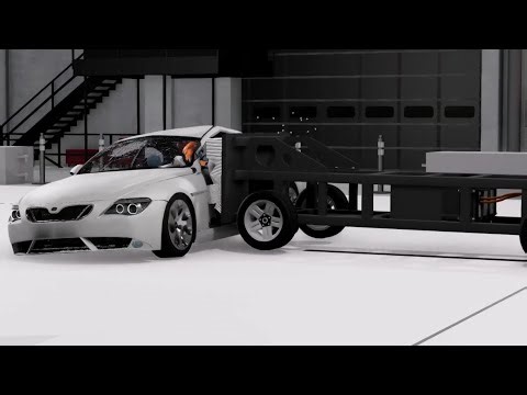 2004-2012 ETK F-Series side BeamNG.drive crash test