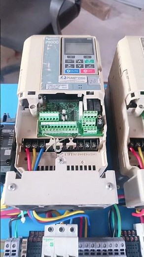 VFD Inverter (Variable Frequency Drive) Wiring Connection #shorts #ytshorts
