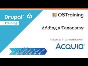 Mind Luster - Learn Drupal 8 Beginner Lesson 28 Adding a Taxonomy