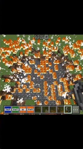 Testing various TNT #minecraft #shortvideo