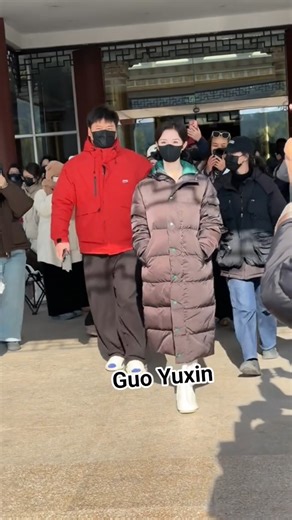 Guo Yuxin is off to film! #郭宇欣 #guoyuxin #chinesedrama #cdrama #yuxuanyuan #王皓祯 #lixian #meteor