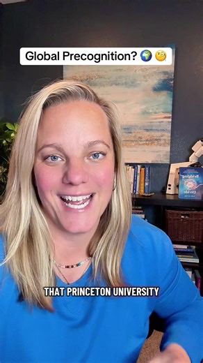 Princeton University has the global consciousness project, where they’ve placed eggs around the globe that are random number generators. Before a major emotional event, that many on the planet will experience, there is some evidence that the number generators changed before the event happens. This could be evidence of precognition. #fyp #consciousness #consciousness #intuition #spirituality