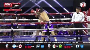 R3: El upper es un arma que está resultando importante para Escobedo. #BoxAzteca 🥊 🔴VE LA PELEA AQUÍ: http://bit.ly/2zIgqWe | Box Azteca