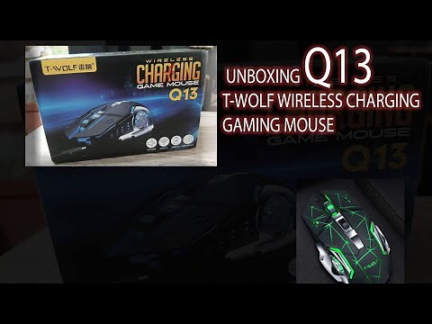 T-Wolf Q13 Wireless Gaming Mouse - Unboxing