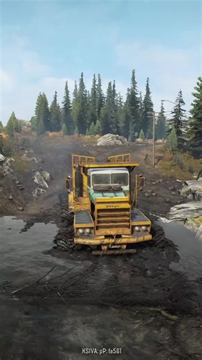 Crossing Rivers in Snowrunner: Offroad Truck Adventure