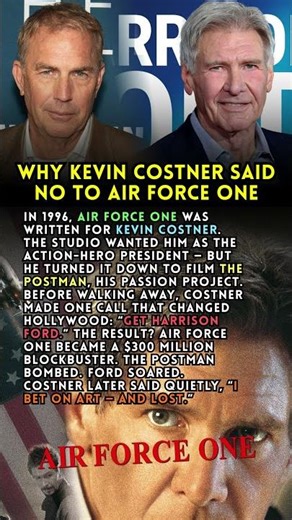 Why Kevin Costner Said No to Air Force One