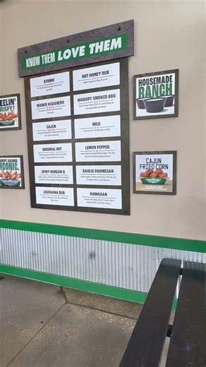 Caught Wingstop worker doing a funky chicken dance during a little down time fun time.