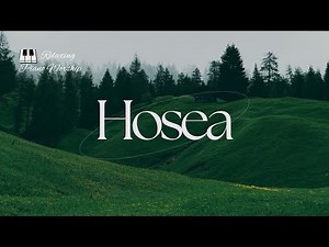 Hosea - piano instrumental cover with lyrics