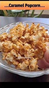 Caramel Popcorn | How to make the perfect caramel popcorn #shorts