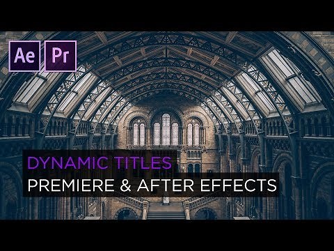 Motion Graphics Workflow from After Effects to Premiere