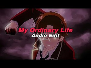 my ordinary life - the living tombstone [edit audio]