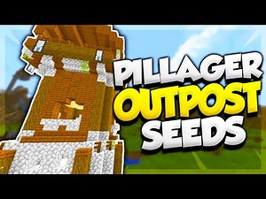 TOP 5 PILLAGER OUTPOST SEEDS FOR MINECRAFT 1.14! (Minecraft Village & Pillage Seeds)