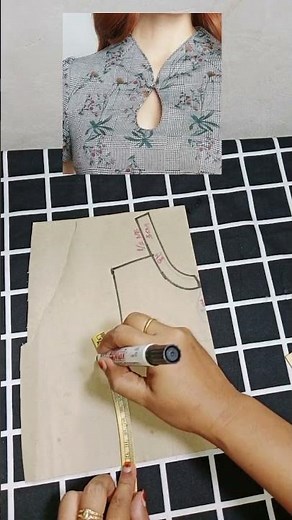 make clothes patterns #fypシ #sewing #diy #fashion #design #tutorialmenjahit #tricks