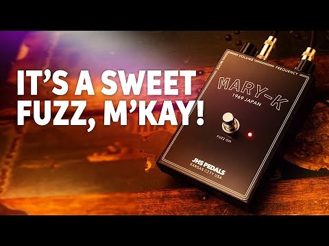 JHS Legends of Fuzz Mary-K Vintage-style Fuzz Effect Pedal Demo