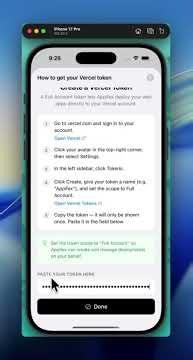 Link backend server host provider (Vercel) [App Store Publish from Appifex Setup 4/4]