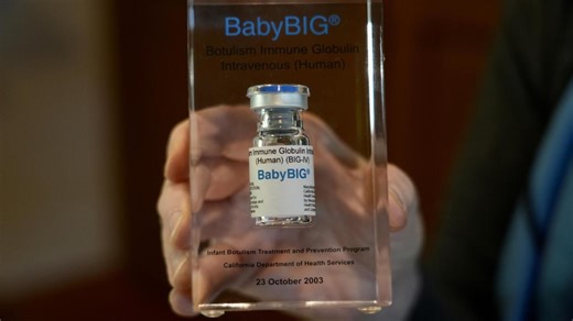 How is the treatment for baby botulism made? From these scientists' donated blood plasma