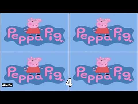 Peppa Pig Intro (Danish) - Played 1,048,576 Times - Gurli Gris Intro (Dansk)-Spillet 1.048.576 gange