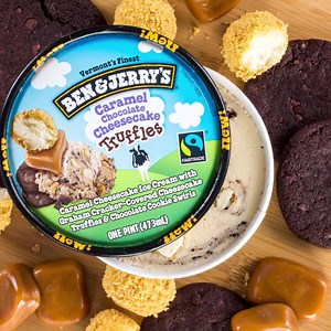 Packed to the lid with multi-layered truffles! Order yours for delivery today. | Ben & Jerry's