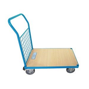 [Hot Item] Powder Coating Steel Storage Platform Hand Push Cart Trolley