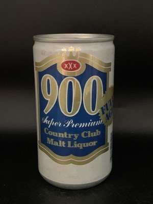 Vintage Beer Can Country Club Malt Liquor 900 Super Premium Pull Tab Empty | eBay