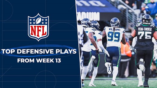 Top Defensive Plays From Week 13